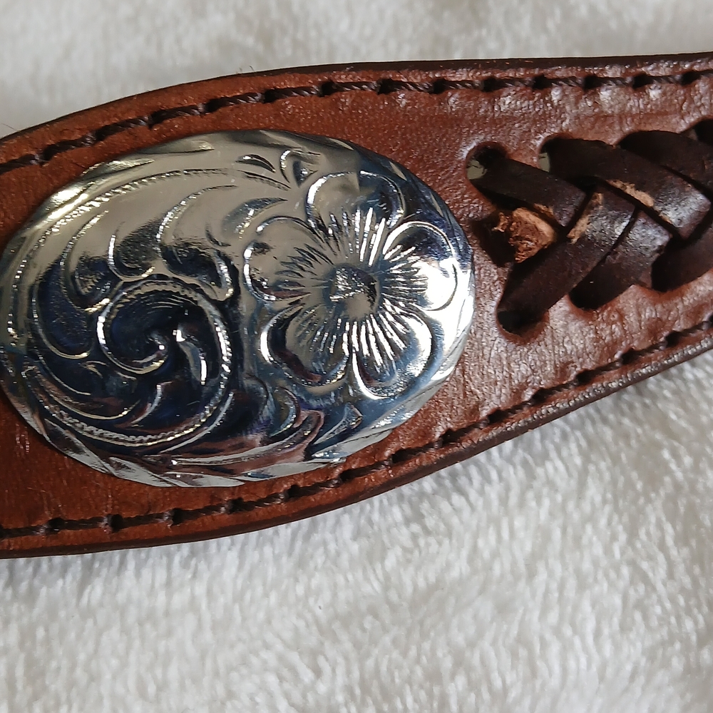Old West Brown and Camouflage Cowboy Boots - Picture 5 of 11